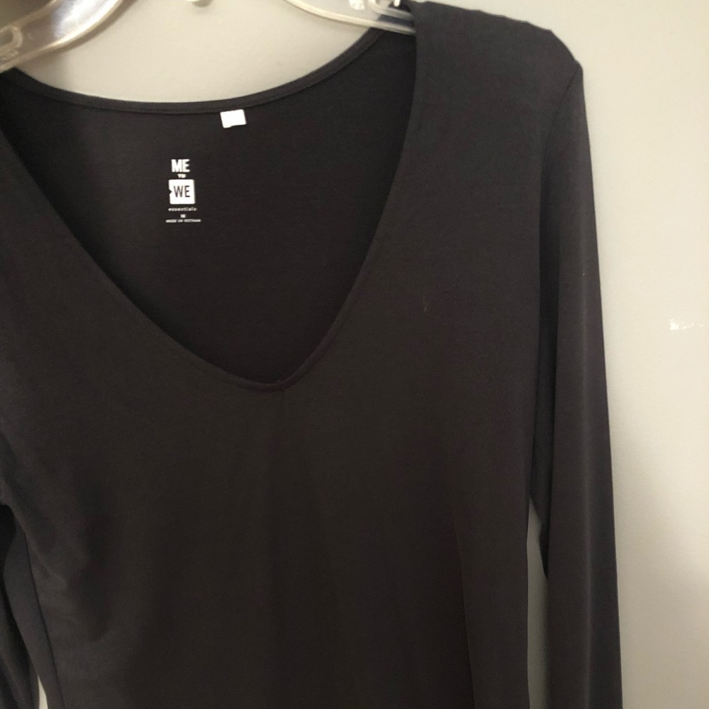 LONG SLEEVE V NECK SHIRT PACSUN